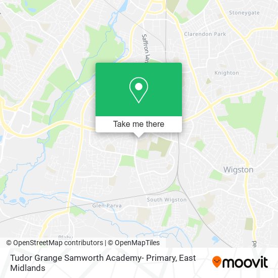 Tudor Grange Samworth Academy- Primary map