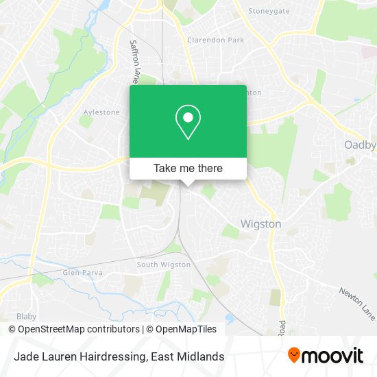 Jade Lauren Hairdressing map