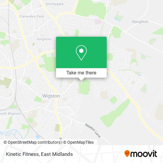 Kinetic Fitness map
