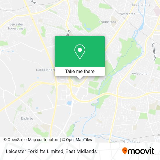 Leicester Forklifts Limited map