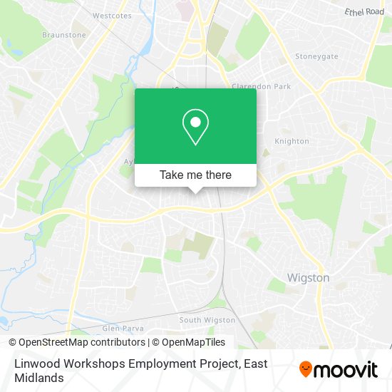 Linwood Workshops Employment Project map