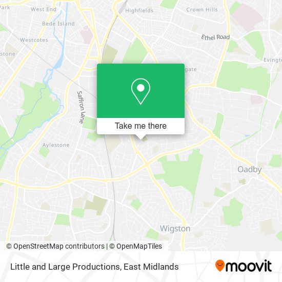 Little and Large Productions map