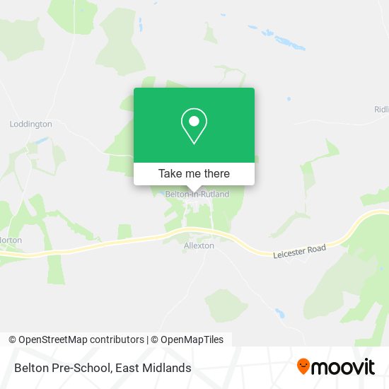 Belton Pre-School map