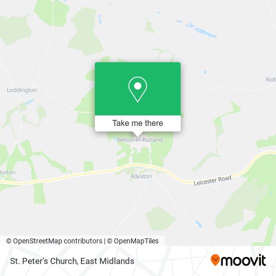 St. Peter's Church map