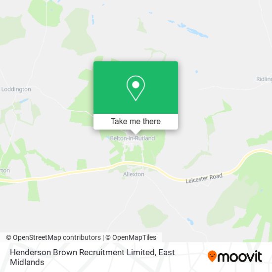 Henderson Brown Recruitment Limited map