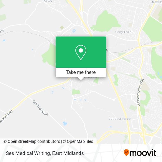 Ses Medical Writing map