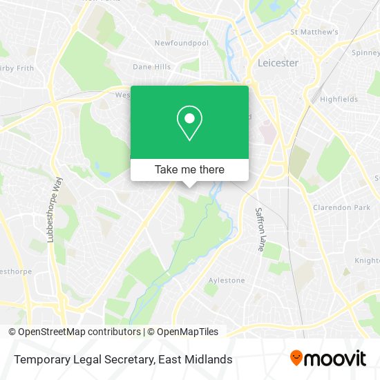 Temporary Legal Secretary map