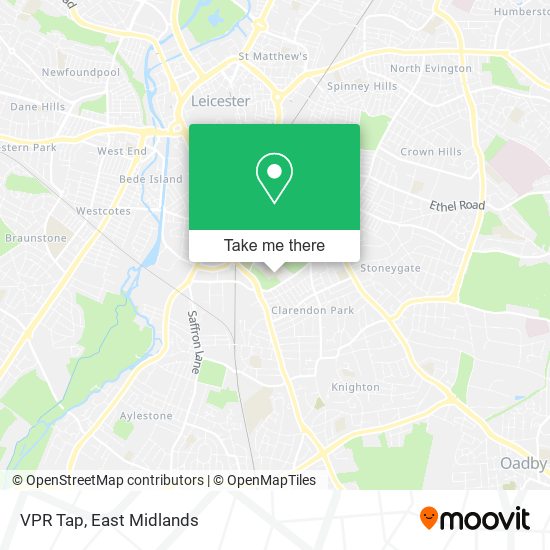 VPR Tap map