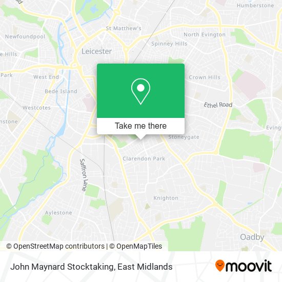 John Maynard Stocktaking map