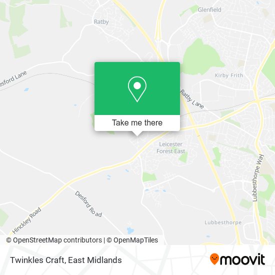 Twinkles Craft map