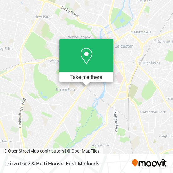 Pizza Palz & Balti House map