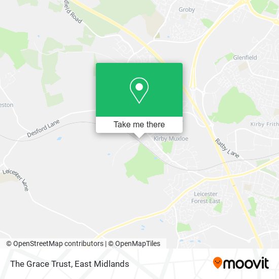 The Grace Trust map