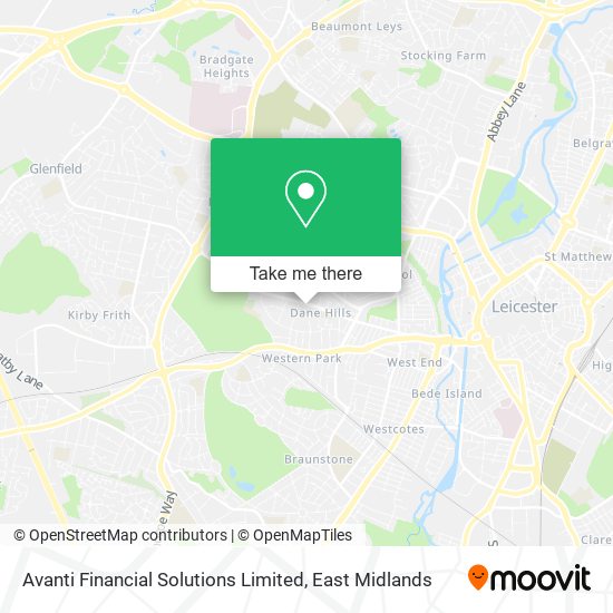 Avanti Financial Solutions Limited map