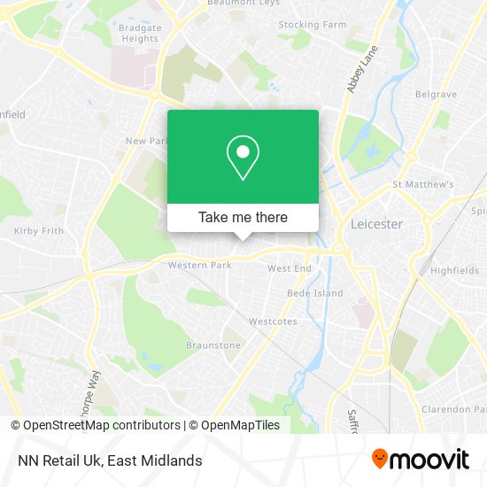 NN Retail Uk map