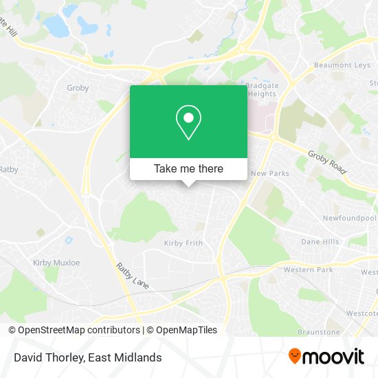 David Thorley map