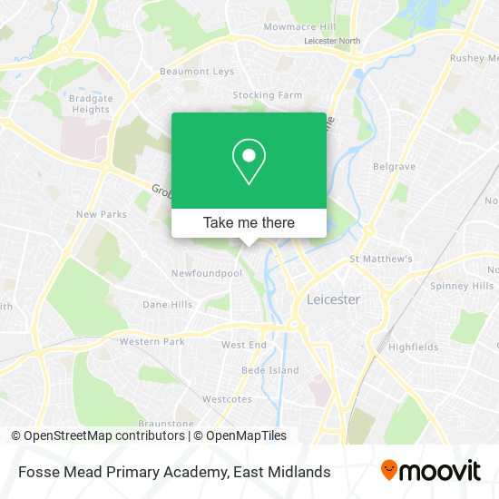 Fosse Mead Primary Academy map