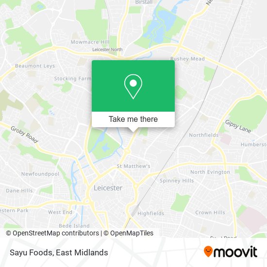 Sayu Foods map