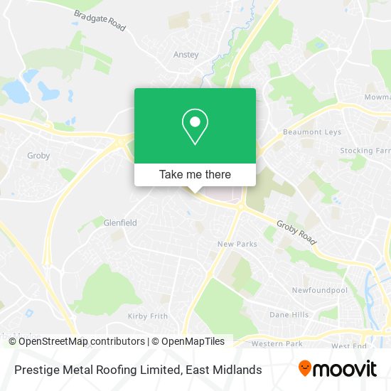 Prestige Metal Roofing Limited map