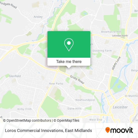 Loros Commercial Innovations map