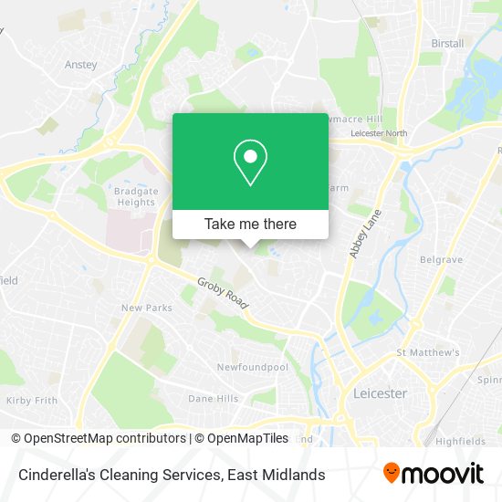 Cinderella's Cleaning Services map