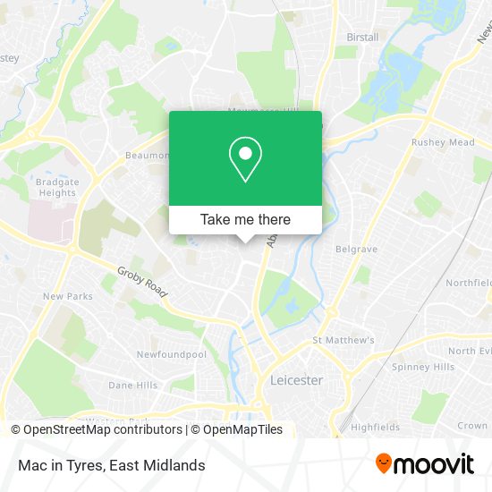 Mac in Tyres map