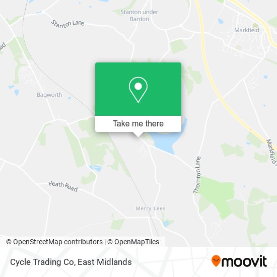 Cycle Trading Co map
