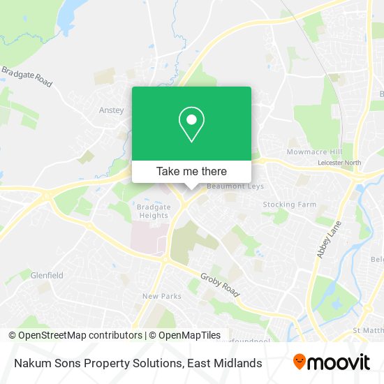 Nakum Sons Property Solutions map