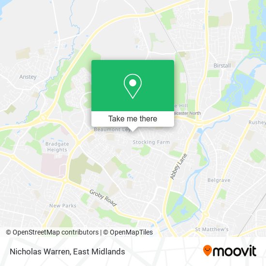Nicholas Warren map