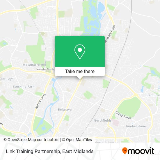 Link Training Partnership map