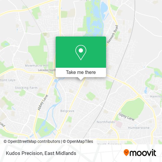 Kudos Precision map