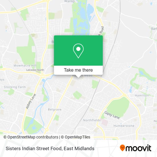 Sisters Indian Street Food map