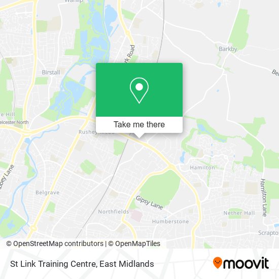 St Link Training Centre map