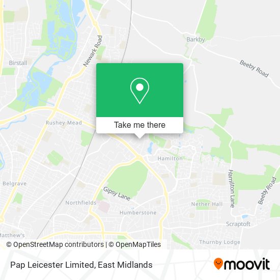 Pap Leicester Limited map