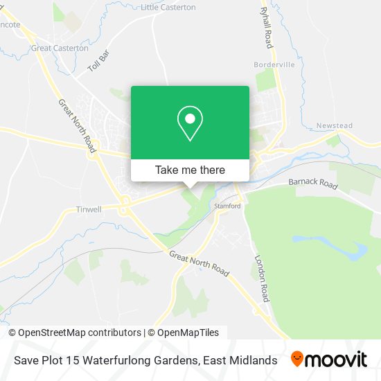 Save Plot 15 Waterfurlong Gardens map