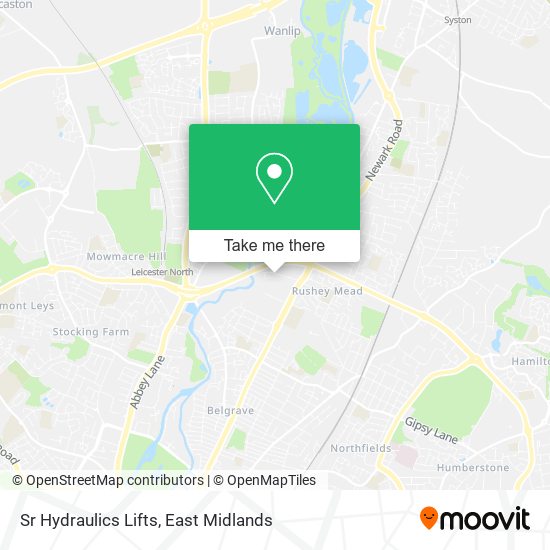 Sr Hydraulics Lifts map