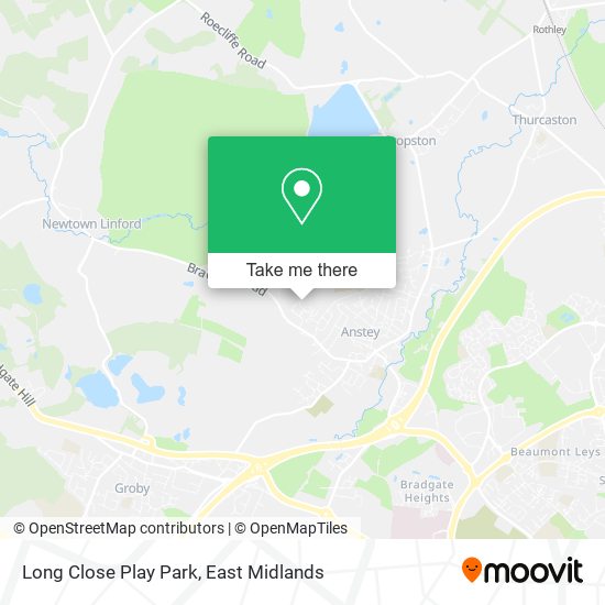 Long Close Play Park map