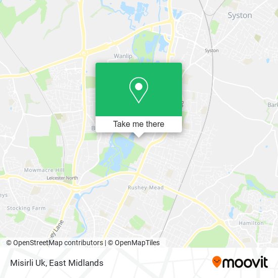 Misirli Uk map