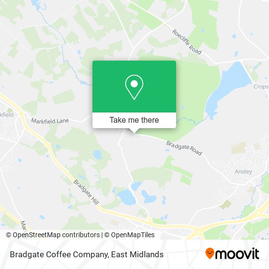 Bradgate Coffee Company map