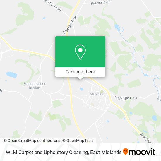 WLM Carpet and Upholstery Cleaning map