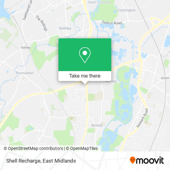 Shell Recharge map