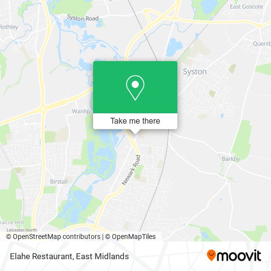 Elahe Restaurant map