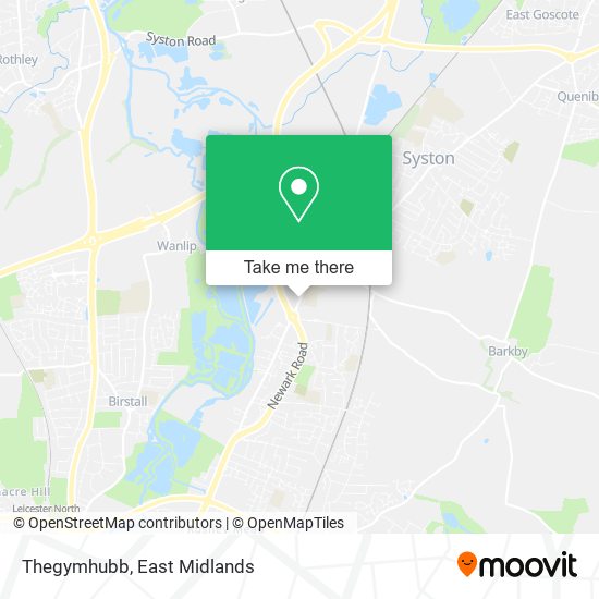 Thegymhubb map