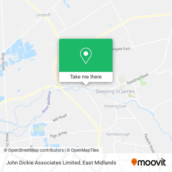 John Dickie Associates Limited map
