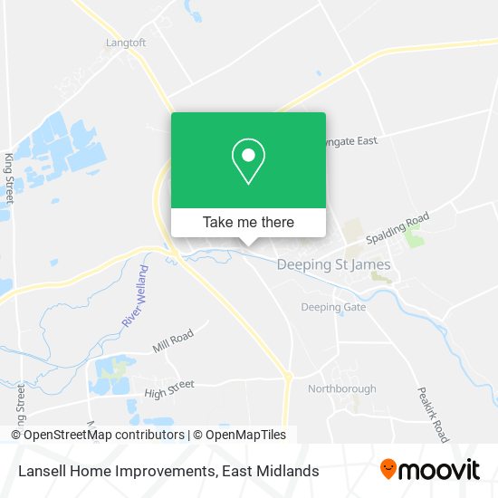 Lansell Home Improvements map
