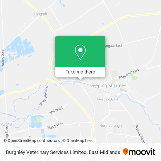 Burghley Veterinary Services Limited map
