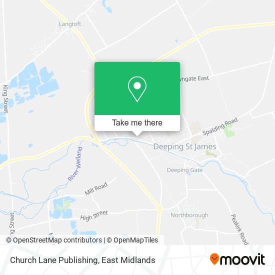 Church Lane Publishing map