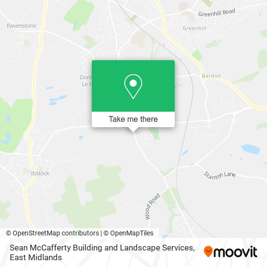 Sean McCafferty Building and Landscape Services map