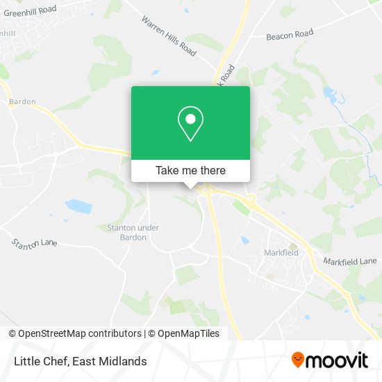 Little Chef map