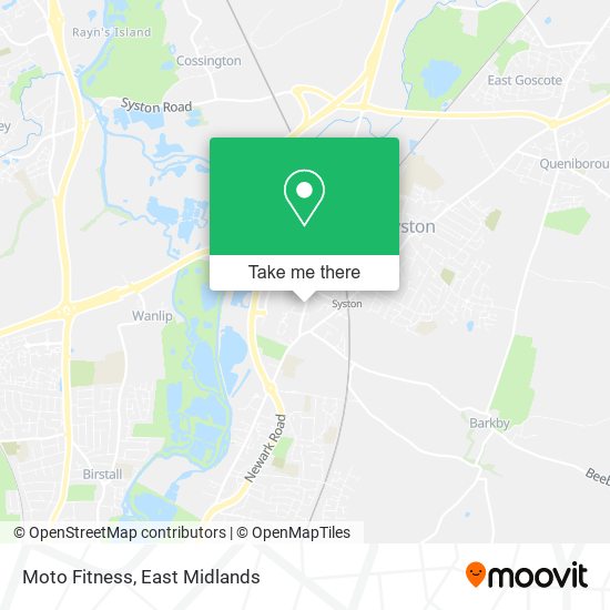 Moto Fitness map