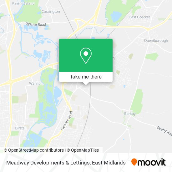Meadway Developments & Lettings map